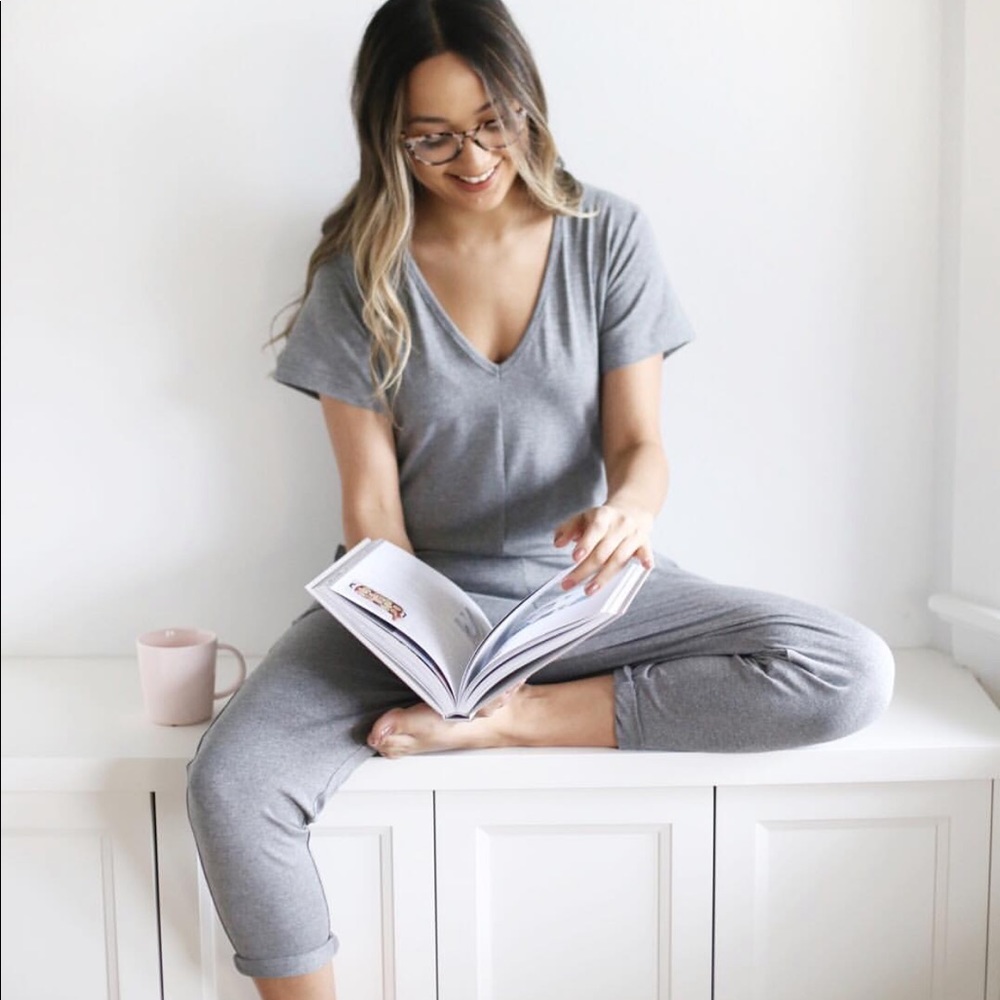 Gray Women's Sleepwear Set